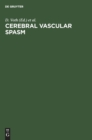 Image for Cerebral vascular spasm