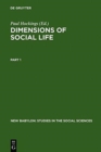 Image for Dimensions of Social Life