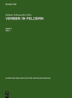 Image for Verben in Feldern : Valenzwoerterbuch Zur Syntax Und Semantik Deutscher Verben
