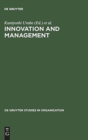 Image for Innovation and Management : International Comparisons