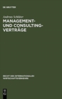 Image for Management- und Consulting-Vertr?ge