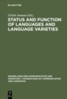 Image for Status and Function of Languages and Language Varieties