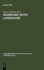 Image for Working with Language