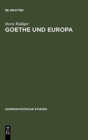 Image for Goethe und Europa