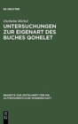 Image for Untersuchungen Zur Eigenart Des Buches Qohelet