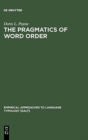 Image for The Pragmatics of Word Order