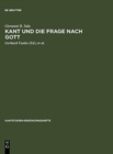 Image for Kant Und Die Frage Nach Gott
