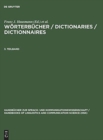 Image for Woerterbucher / Dictionaries / Dictionnaires. 3. Teilband