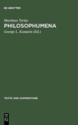 Image for Maximus Tyrius : Philosophumena