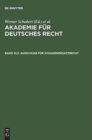 Image for Akademie fur Deutsches Recht, Bd III,5, Ausschuss fur Schadenersatzrecht
