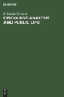 Image for Discourse Analysis and Public Life