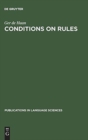 Image for Conditions on Rules