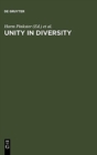 Image for Unity in Diversity : Papers Presented to Simon C. Dik on his 50th Birthday