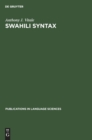 Image for Swahili Syntax