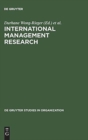 Image for International Management Research : Looking to the Future