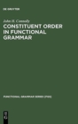 Image for Constituent Order in Functional Grammar