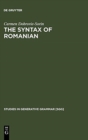 Image for The Syntax of Romanian : Comparative Studies in Romance