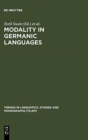 Image for Modality in Germanic Languages