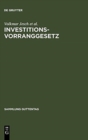 Image for Investitionsvorranggesetz