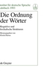 Image for Die Ordnung der W?rter