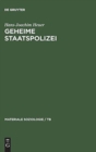 Image for Geheime Staatspolizei