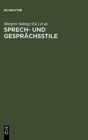 Image for Sprech- und Gesprachsstile