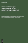 Image for Akademie fur Deutsches Recht, Band III,8, Erbrechtsausschuss und Ausschuss fur Schadensersatzrecht (Nachtrag)