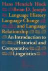 Image for Language History, Language Change and Language Relationship