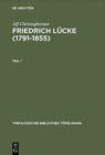 Image for Friedrich Lucke (1791-1855)