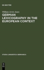 Image for German Lexicography in the European Context