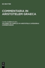 Image for Simplicii in Aristotelis categorias commentarium
