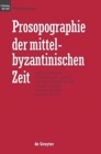 Image for Prosopographie der mittelbyzantinischen Zeit, Prolegomena