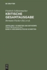 Image for Kirchenpolitische Schriften