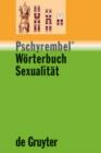 Image for Pschyrembel Worterbuch Sexualitat