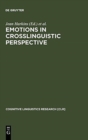 Image for Emotions in Crosslinguistic Perspective