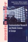 Image for Communication Research and Media Science in Europe