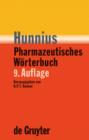 Image for Hunnius Pharmazeutisches Worterbuch