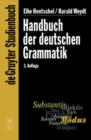 Image for Handbuch der deutschen Grammatik