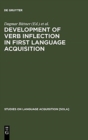 Image for Development of Verb Inflection in First Language Acquisition