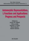Image for Automorphic Representations, L-Functions and Applications: Progress and Prospects : Proceedings of a conference honoring Steve Rallis on the occasion of his 60th birthday, The Ohio State University, M