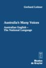 Image for Australia&#39;s many voices  : Australian English - the national language