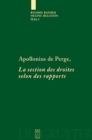 Image for Apollonius de Perge, La section des droites selon des rapports