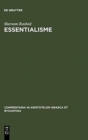 Image for Essentialisme : Alexandre d&#39;Aphrodise entre logique, physique et cosmologie