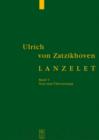 Image for Ulrich von Zatzikhoven : Lanzelet : v. 1 : Text und Ubersetzung