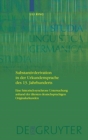 Image for Substantivderivation in der Urkundensprache des 13. Jahrhunderts