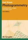 Image for Photogrammetry  : geometry from images and laser scans