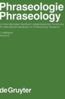 Image for Phraseologie / Phraseology. Volume 2