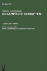 Image for Gesammelte Schriften, Band 1, Gesammelte Schriften (1785-1795)