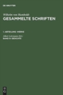 Image for Gesammelte Schriften, Band 9, Gedichte