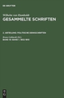 Image for Gesammelte Schriften, Band 10, Band 1. 1802-1810